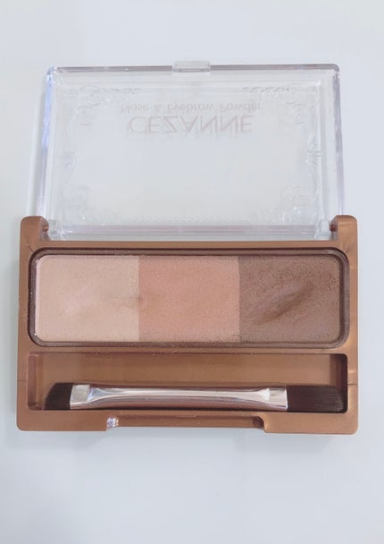 ノーズ&アイブロウパウダー/CEZANNE/パウダーアイブロウを使ったクチコミ(2枚目)