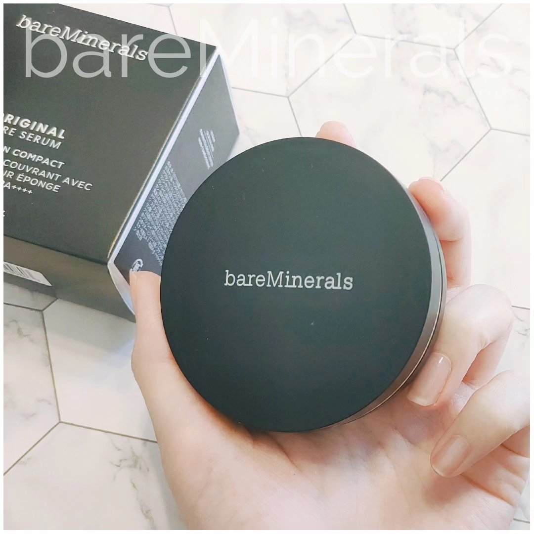 オリジナル ピュア セラム カバーアップ クッション/bareMinerals/クッションファンデーションを使ったクチコミ（1枚目）