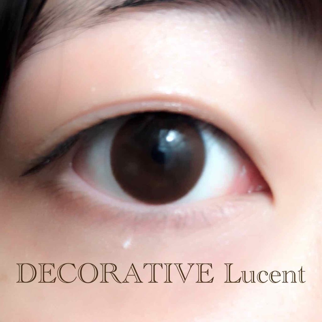 デコラティブアイズ ヴェール/Decorative Eyes/カラーコンタクトレンズを使ったクチコミ（3枚目）