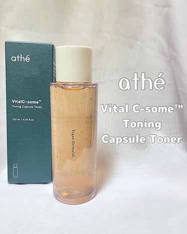 VitalC-some トーニングカプセルトナー/athe/化粧水を使ったクチコミ（1枚目）