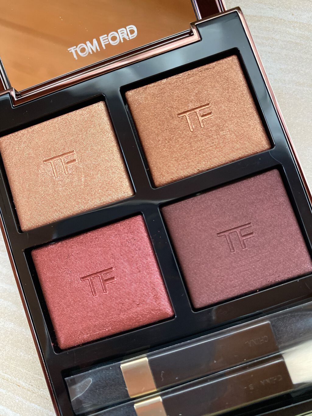 アイ カラー クォード/TOM FORD BEAUTY/アイシャドウパレットを使ったクチコミ（1枚目）