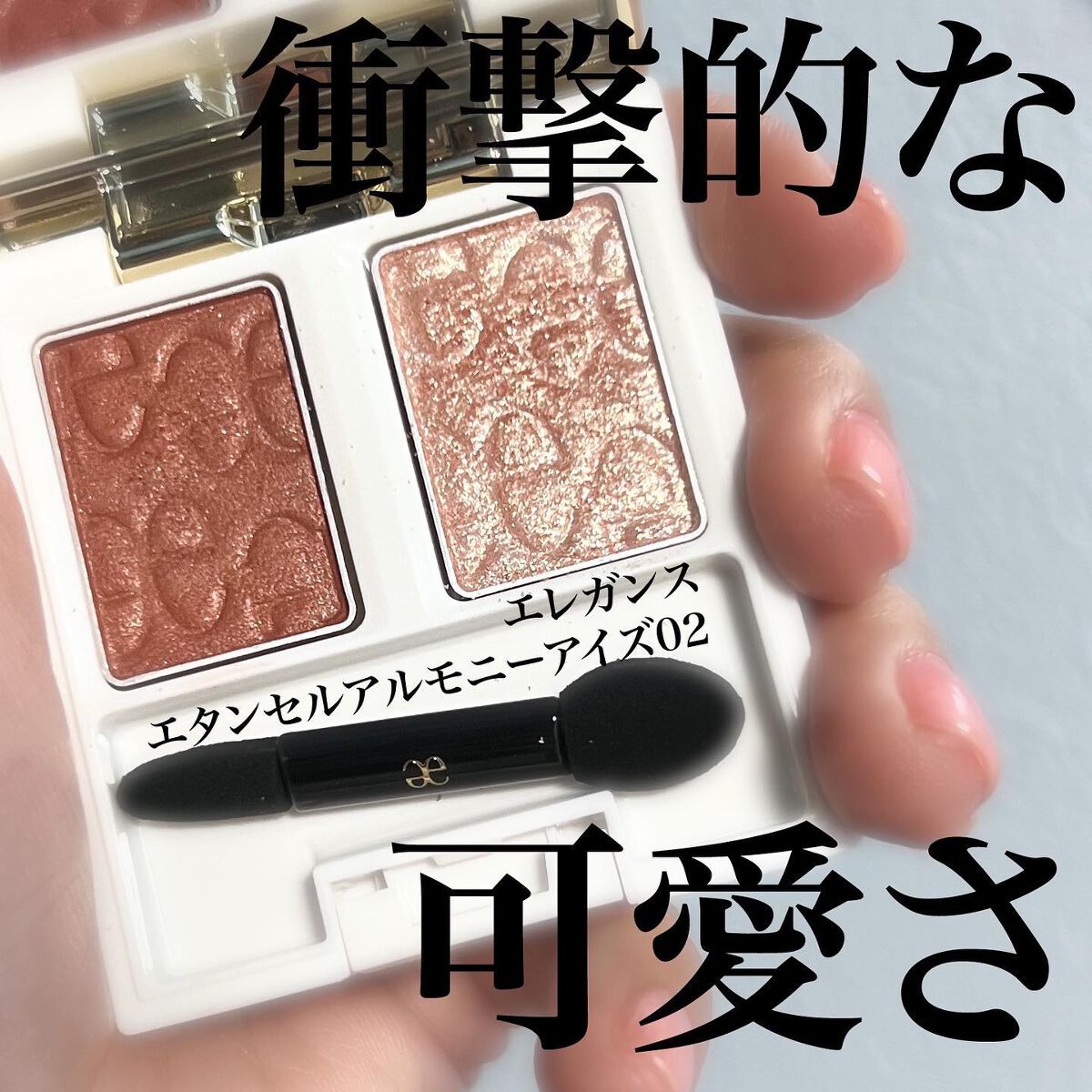 エレガンス エタンセル アルモニーアイズ/Elégance/アイシャドウパレットを使ったクチコミ(1枚目)