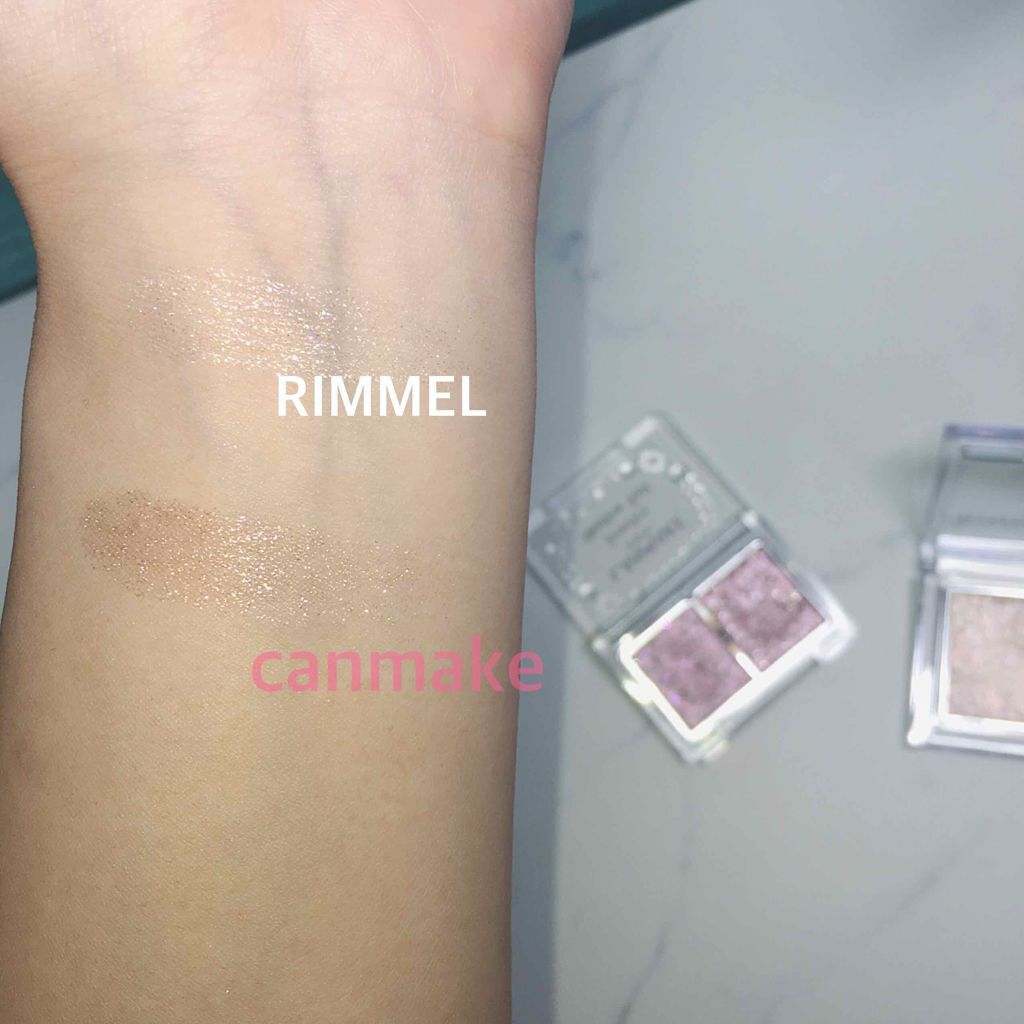 プリズム パウダーアイカラー/リンメル ロンドン/単色アイシャドウを使ったクチコミ（3枚目）