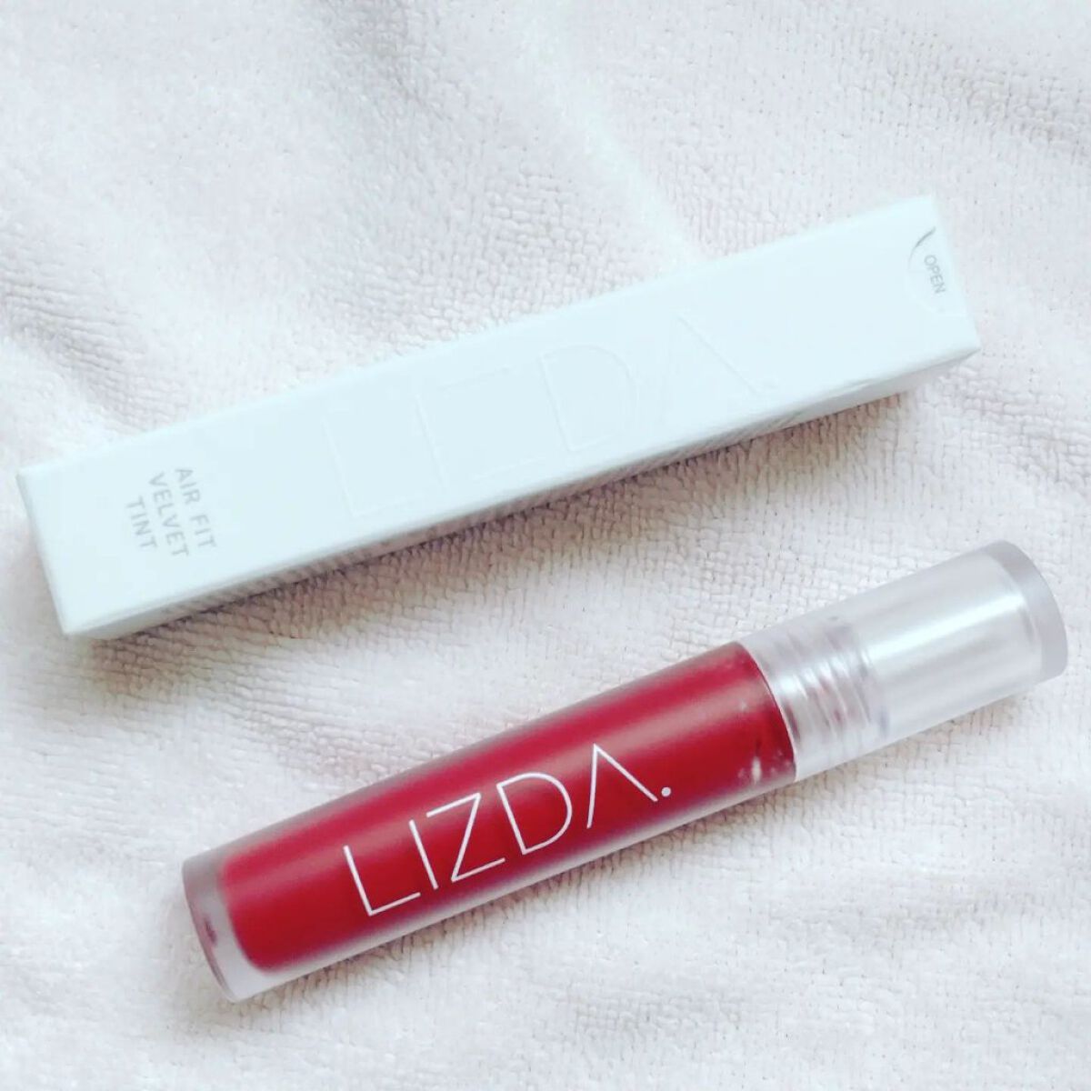 エアフィットベルベットティント/LIZDA/リップティントを使ったクチコミ（1枚目）