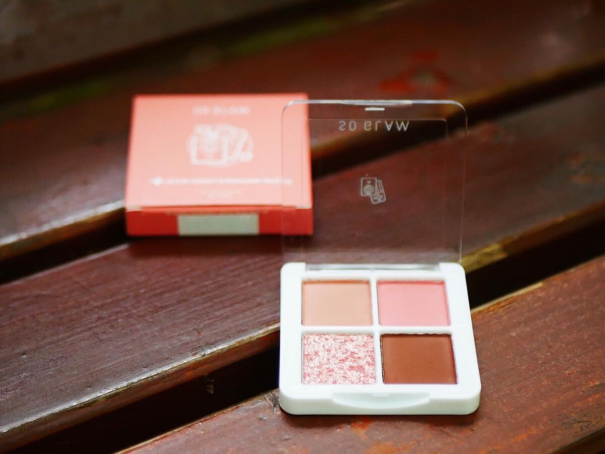 プチポケットアイシャドウパレット/SO GLAM/アイシャドウパレットを使ったクチコミ（1枚目）