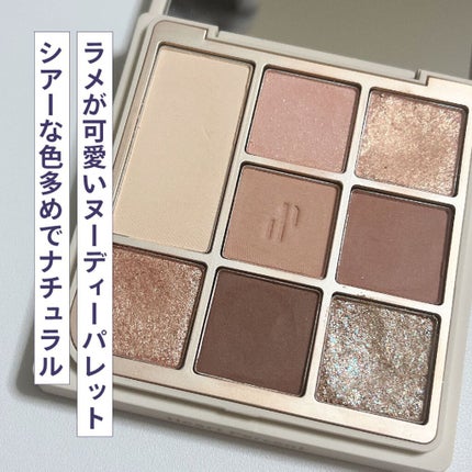 ドットオンムードアイパレット/Heart Percent/アイシャドウパレットを使ったクチコミ(1枚目)