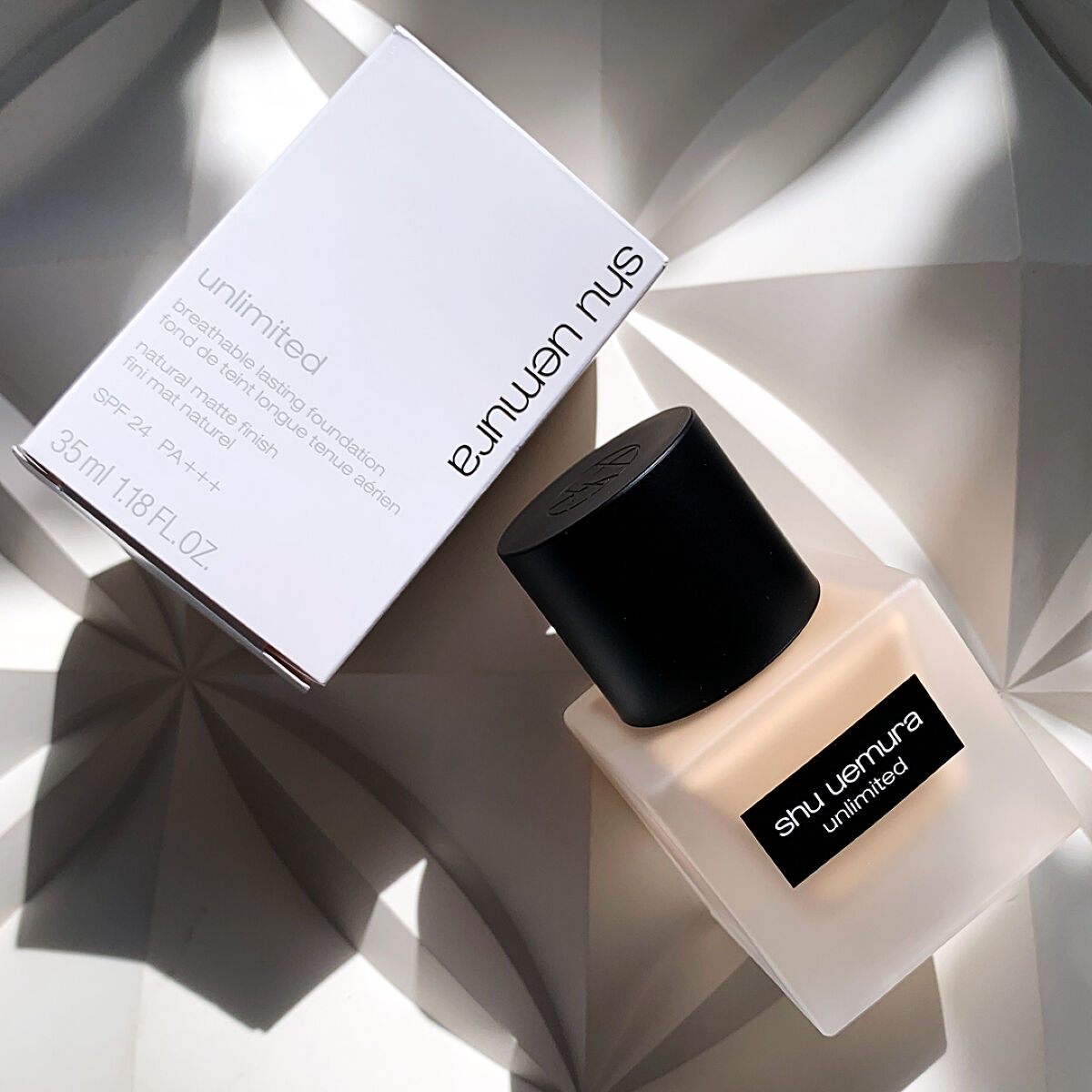 （旧）アンリミテッド ラスティング フルイド/shu uemura/リキッドファンデーションを使ったクチコミ（2枚目）