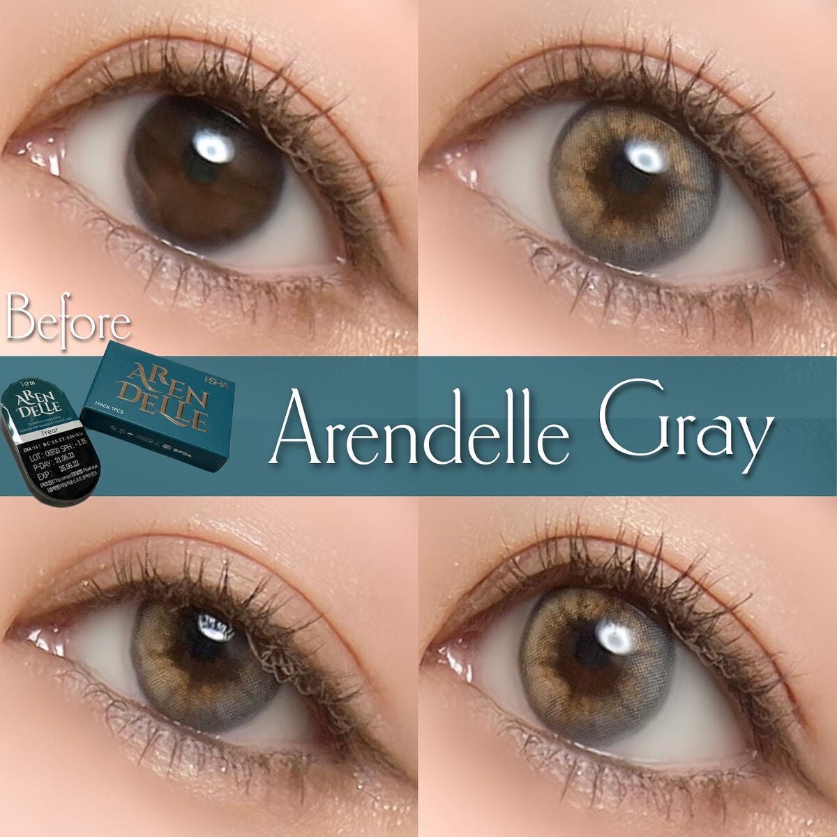 i-SHA ARENDELLE/蜜のレンズ/カラーコンタクトレンズを使ったクチコミ(5枚目)