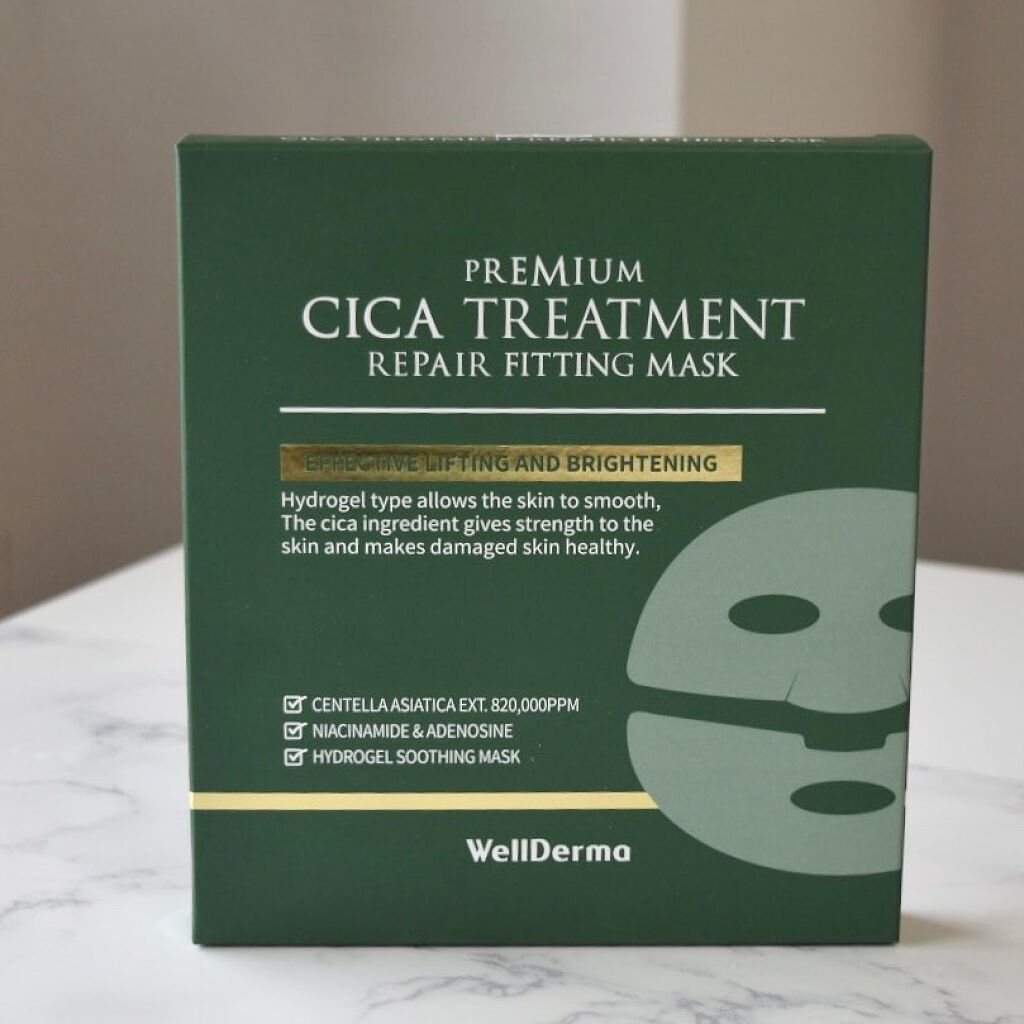 プレミアムシカトリートメントフィッティングマスクパック/WellDerma/シートマスク・パックを使ったクチコミ（2枚目）