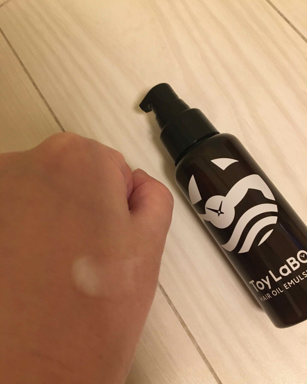 オーガニックヘアオイルエマルジョン/ToyLaBO/ヘアオイルを使ったクチコミ（3枚目）