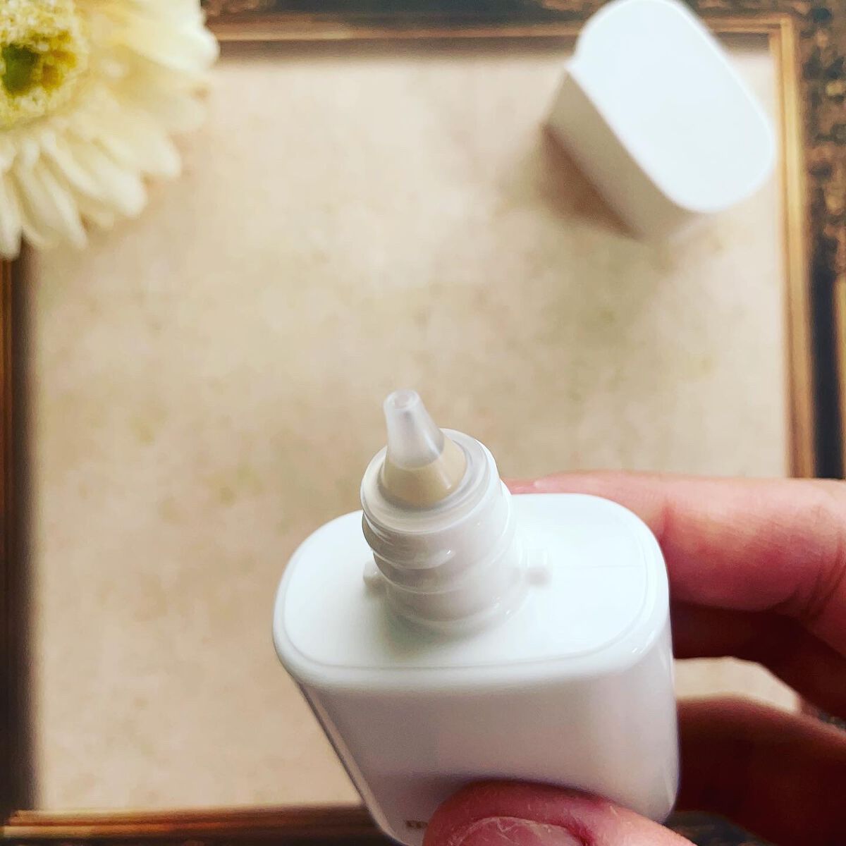 リキッドファンデーション 03 やや濃いめ/media luxe/リキッドファンデーションを使ったクチコミ（3枚目）