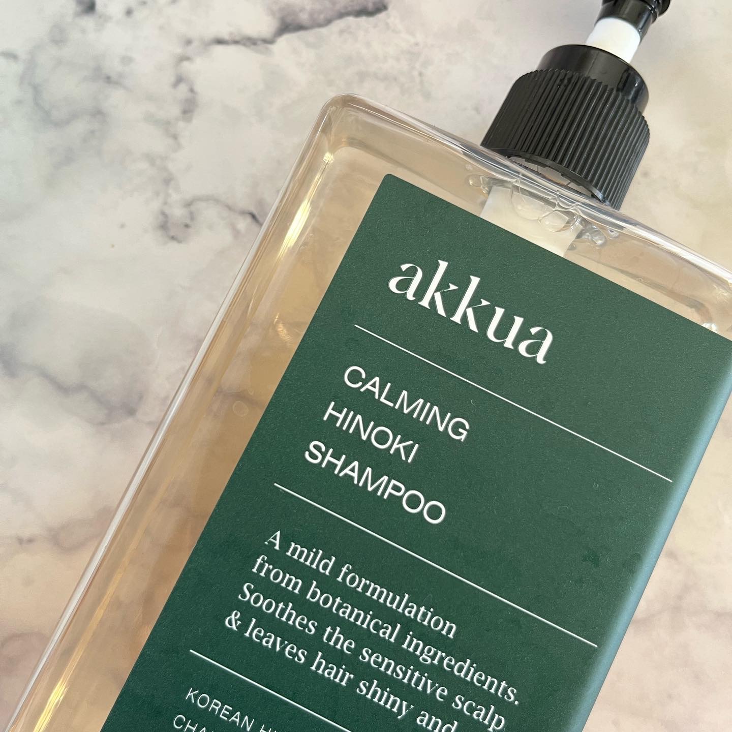 カーミングヒノキシャンプー /AKKUA/市販シャンプーを使ったクチコミ（2枚目）