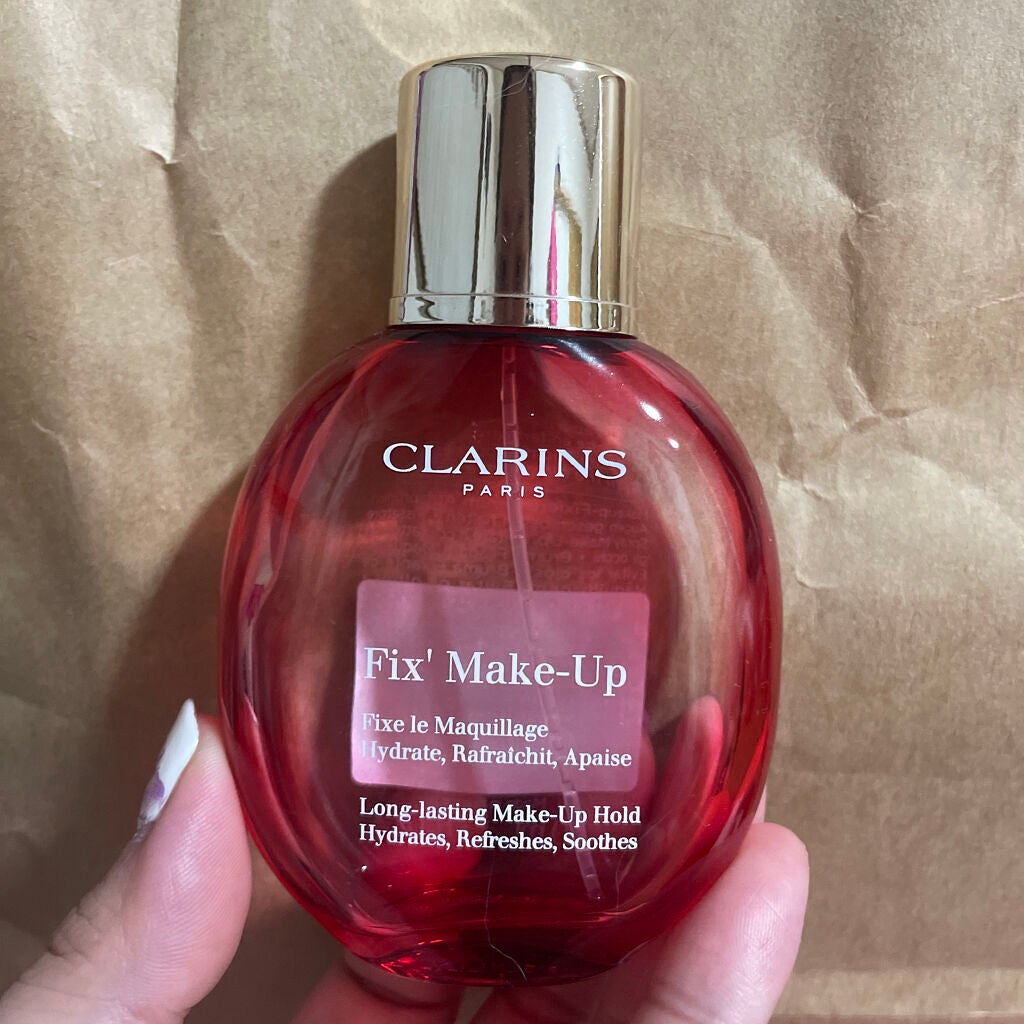 フィックス メイクアップ/CLARINS/ミスト状化粧水を使ったクチコミ(1枚目)