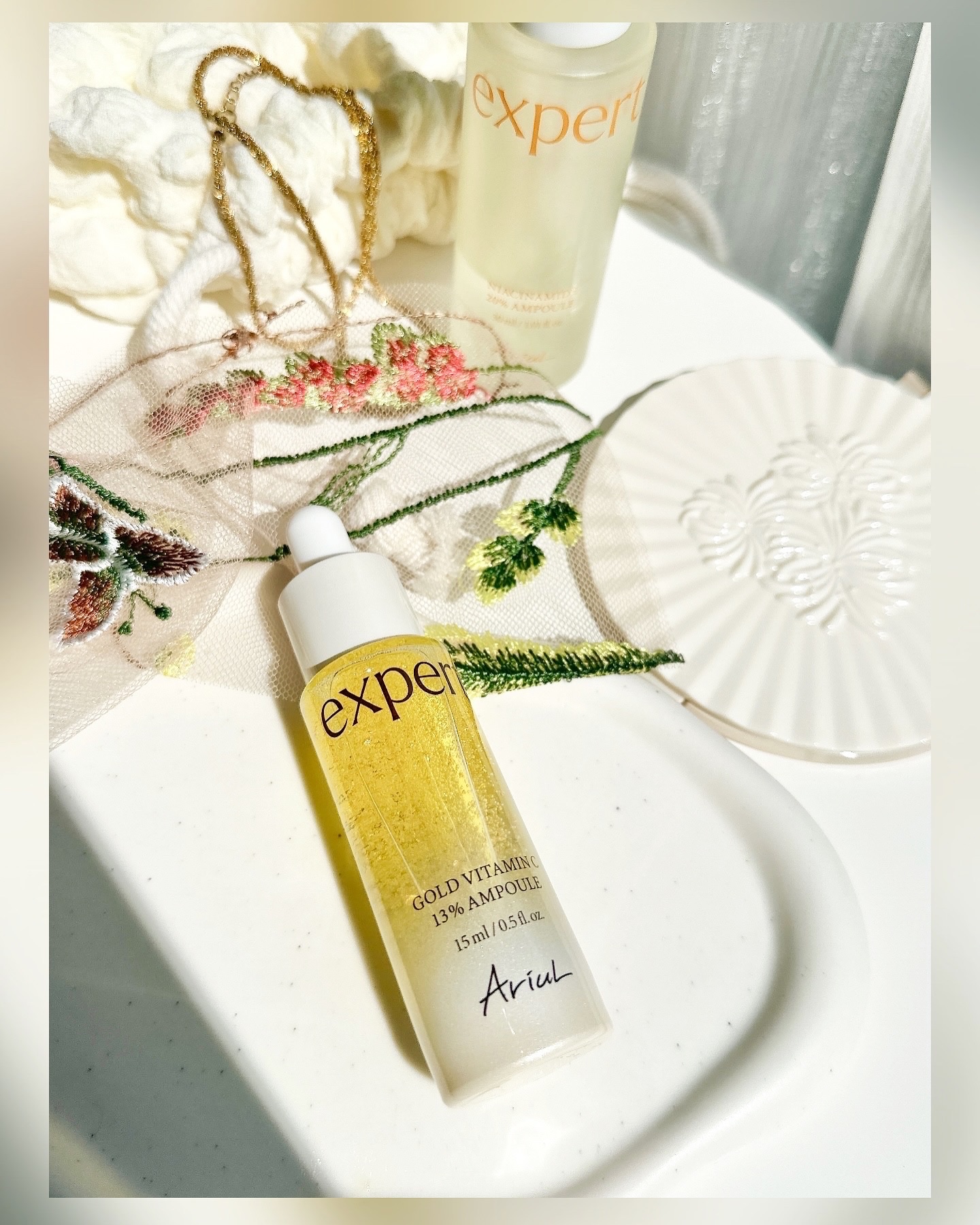 〈Ariul/アリウル〉

expert ゴールドビタミンC13%
アンプル 15ml 3680円　参考価格
メガ割でお得になるよー！

@ariul_jp

美白になりたいですー！
前よから使ってみたかった美容液！
なぜならアリウルの企業