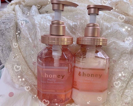&honey Melty モイストリペア シャンプー1.0/モイストリペア ヘアトリートメント2.0/&honey/市販シャンプーを使ったクチコミ(2枚目)