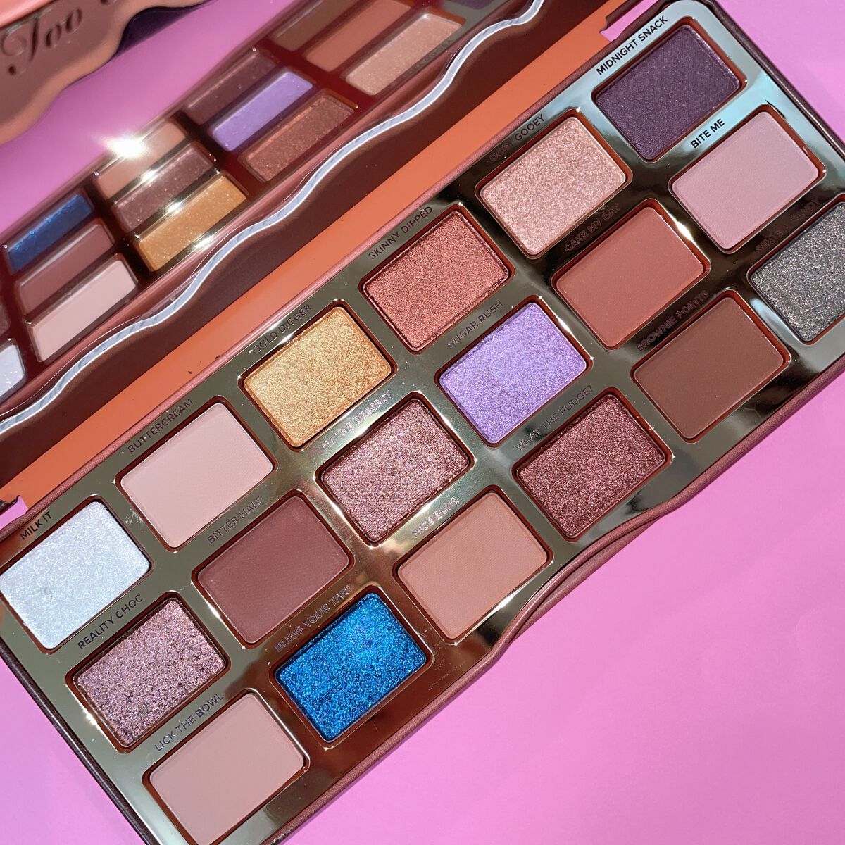 ベター ザン チョコレート ココア アイシャドウ パレット/Too Faced/アイシャドウパレットを使ったクチコミ(1枚目)