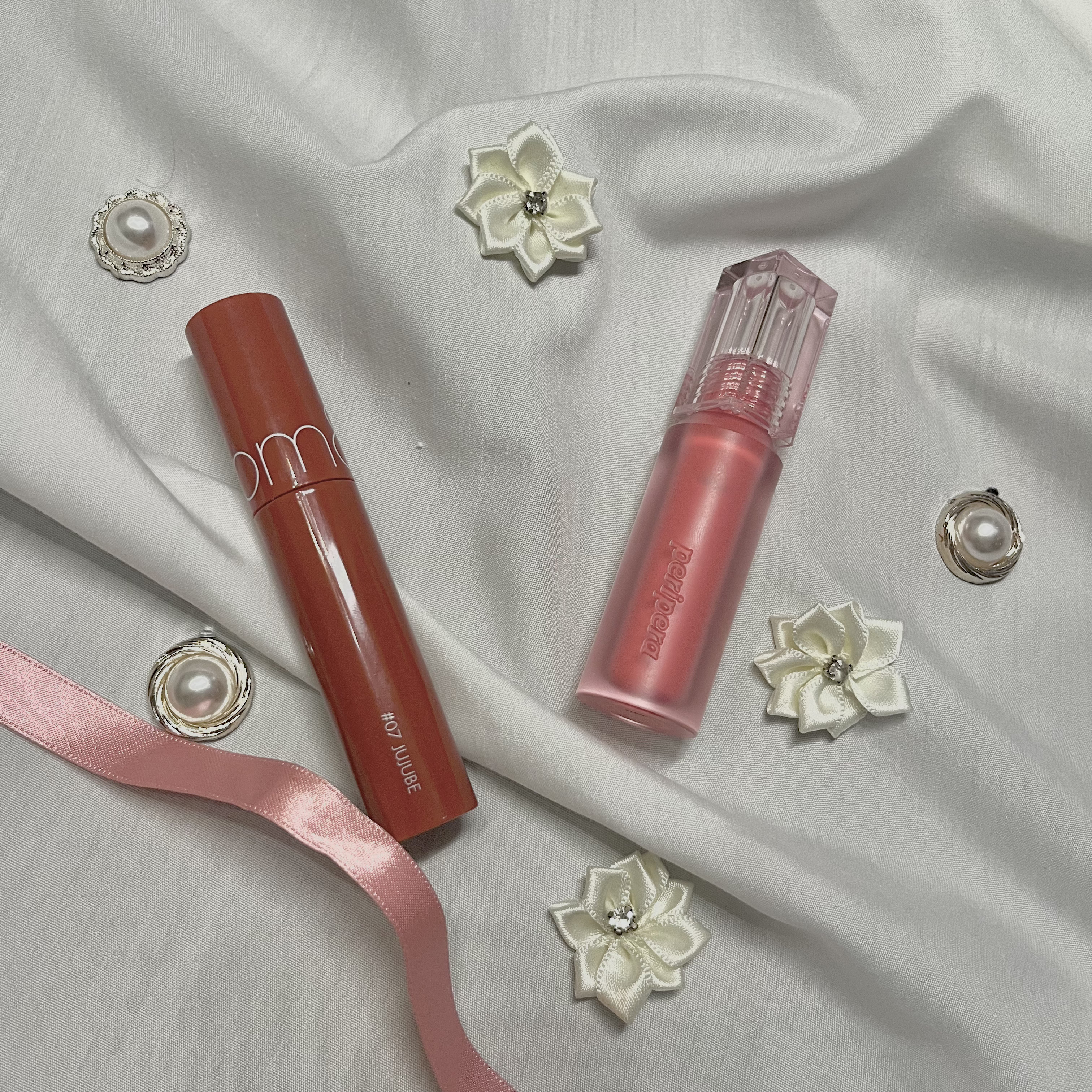 ウォーター ベアー ティント 04 オール ライト ピーチ(ALL RIGHT PEACH)/PERIPERA/リップティントを使ったクチコミ（1枚目）