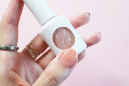 カラーベースコート ゼロ/uka/オールインワンネイルを使ったクチコミ(1枚目)