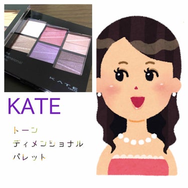 トーンディメンショナルパレット/KATE/メイクアップキットを使ったクチコミ（1枚目）