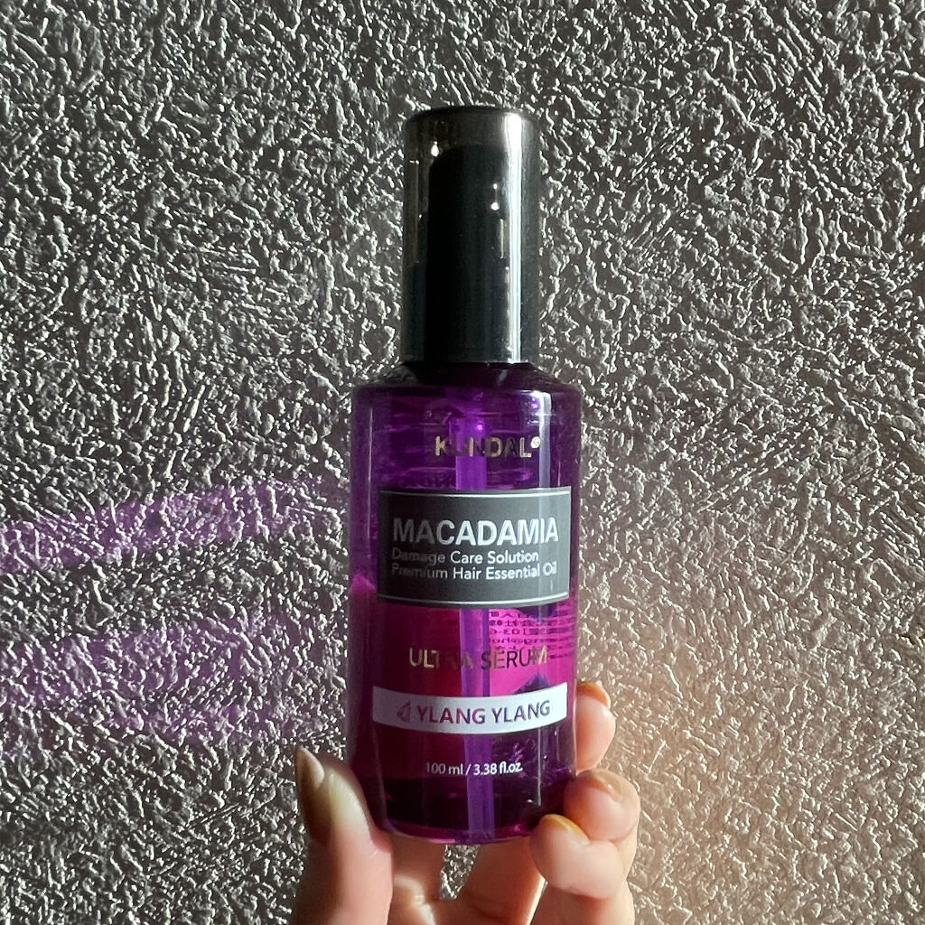 クンダル マカダミア ウルトラヘアセラム /KUNDAL/ヘアオイルを使ったクチコミ（1枚目）