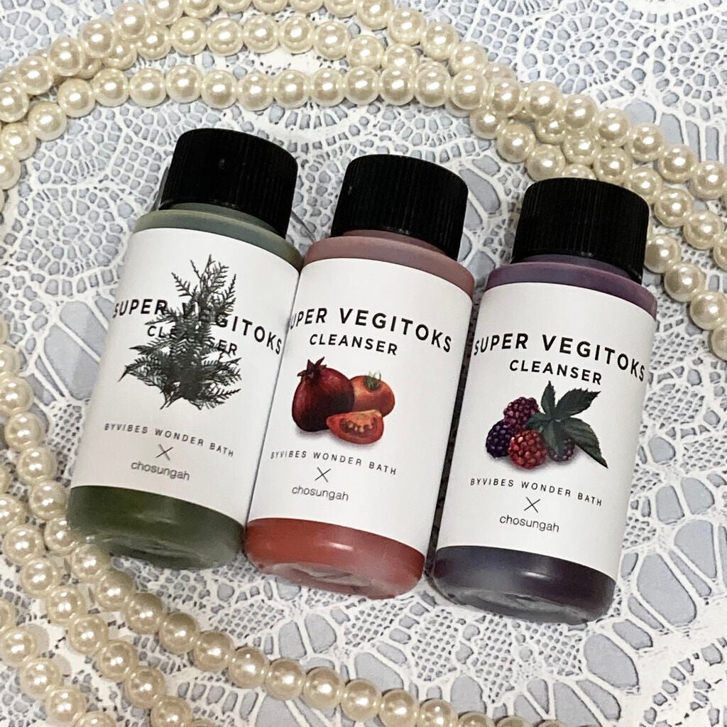 スーパーベジトックスクレンザー/WONDER BATH/クレンジングジェルを使ったクチコミ(4枚目)