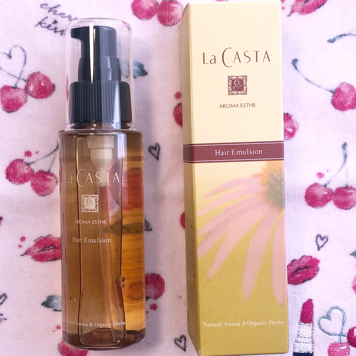 アロマエステ ヘアエマルジョン/ラ・カスタ/ヘアオイルを使ったクチコミ(1枚目)