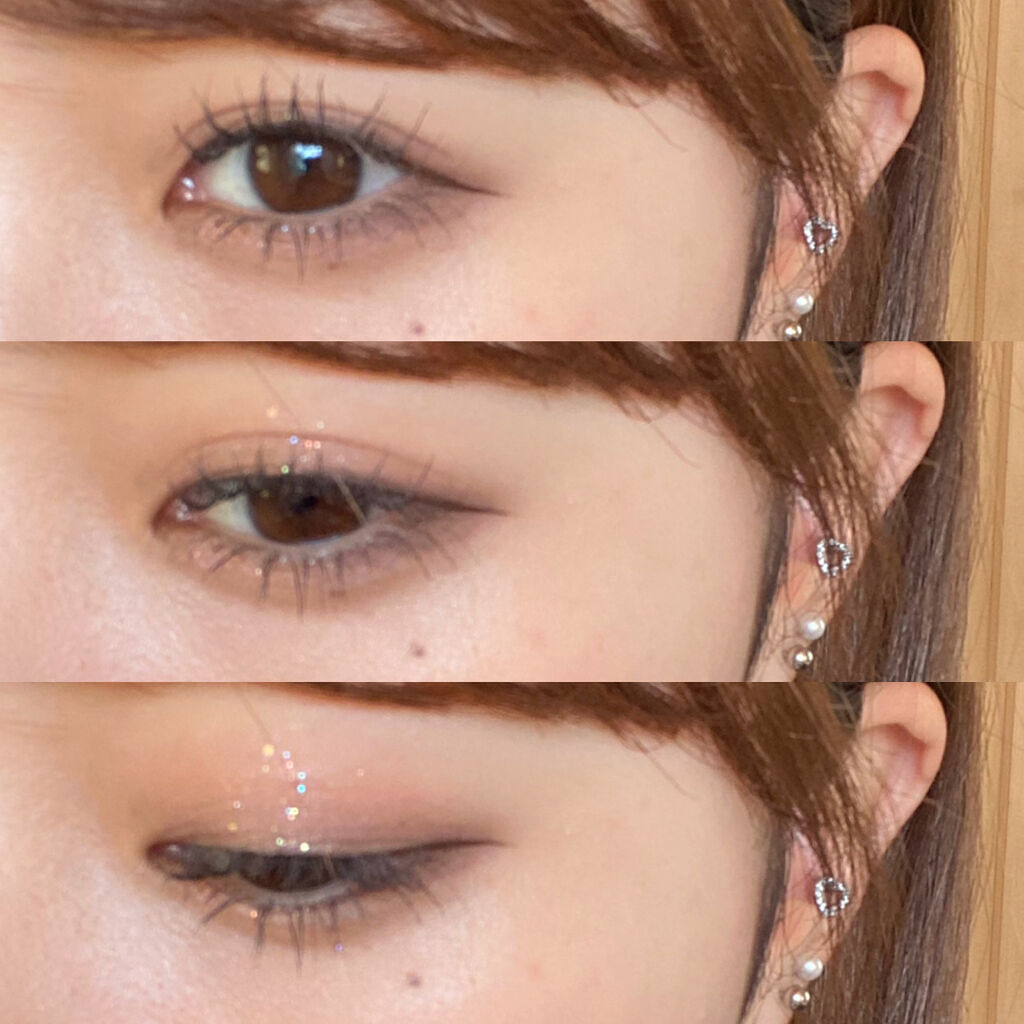 トゥインクル グリッター/innisfree/リキッドアイライナーを使ったクチコミ（2枚目）