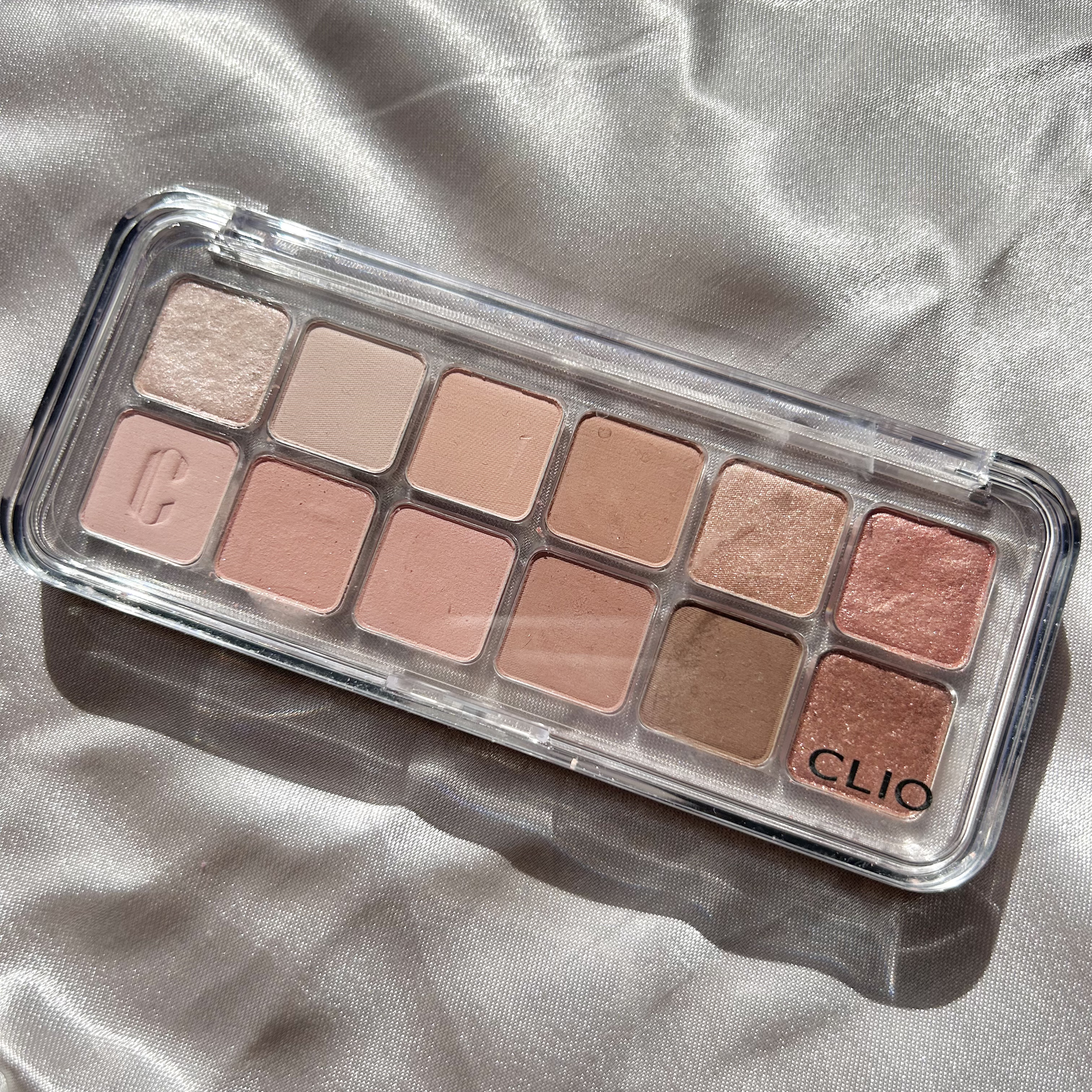 プロ アイ パレット エアー 02 ローズコネクト(ROSE CONNECT)/CLIO/アイシャドウパレットを使ったクチコミ（3枚目）