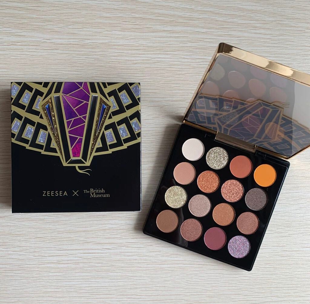 大英博物館 エジプトシリーズ アイシャドウパレット/ZEESEA/アイシャドウパレットを使ったクチコミ(2枚目)