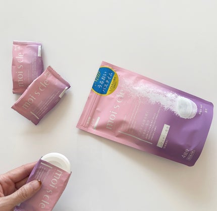 重炭酸入浴剤 moi s cle /アイリスオーヤマ/炭酸系入浴剤を使ったクチコミ(1枚目)