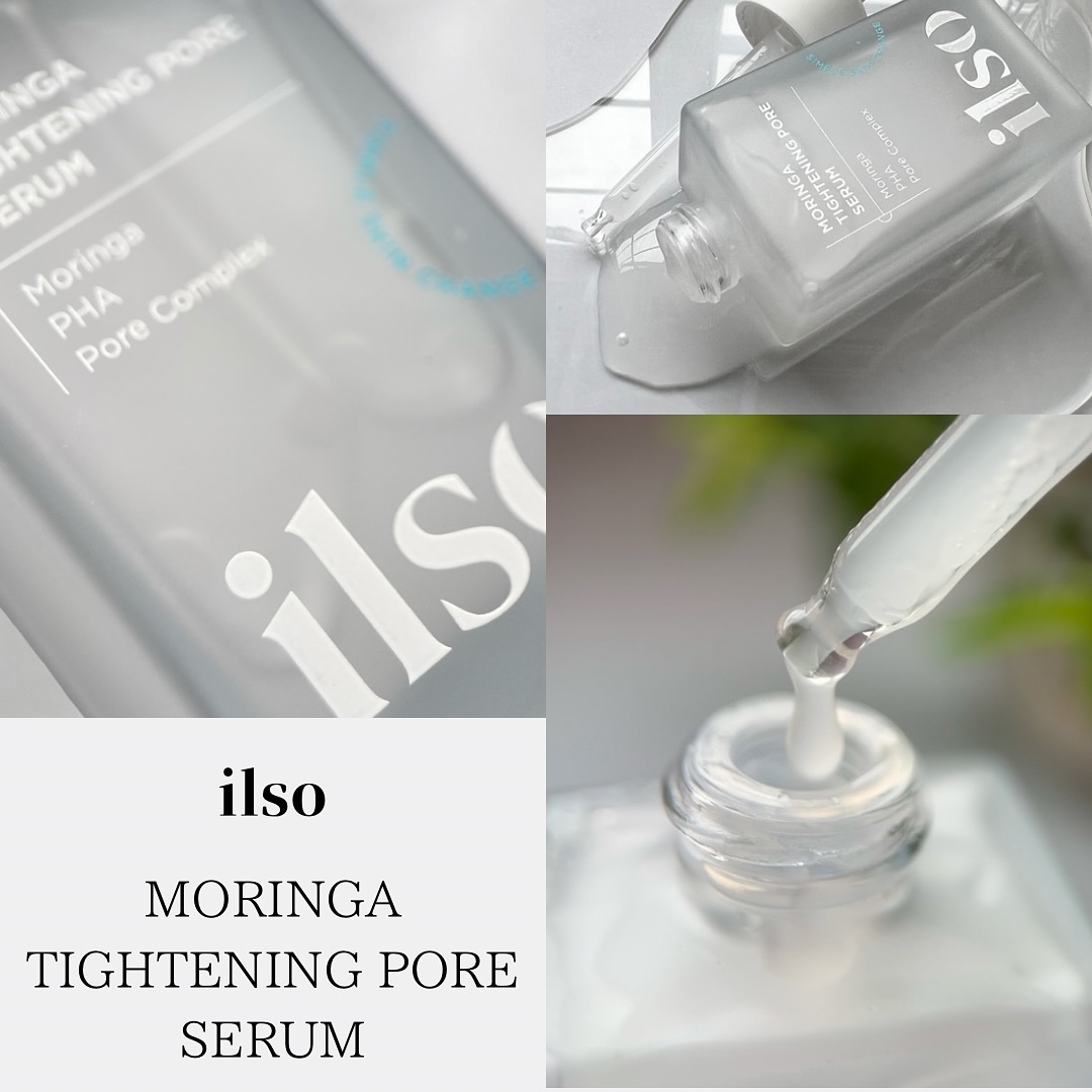 モリンガタイトニングポアセラム/ilso/美容液を使ったクチコミ（2枚目）