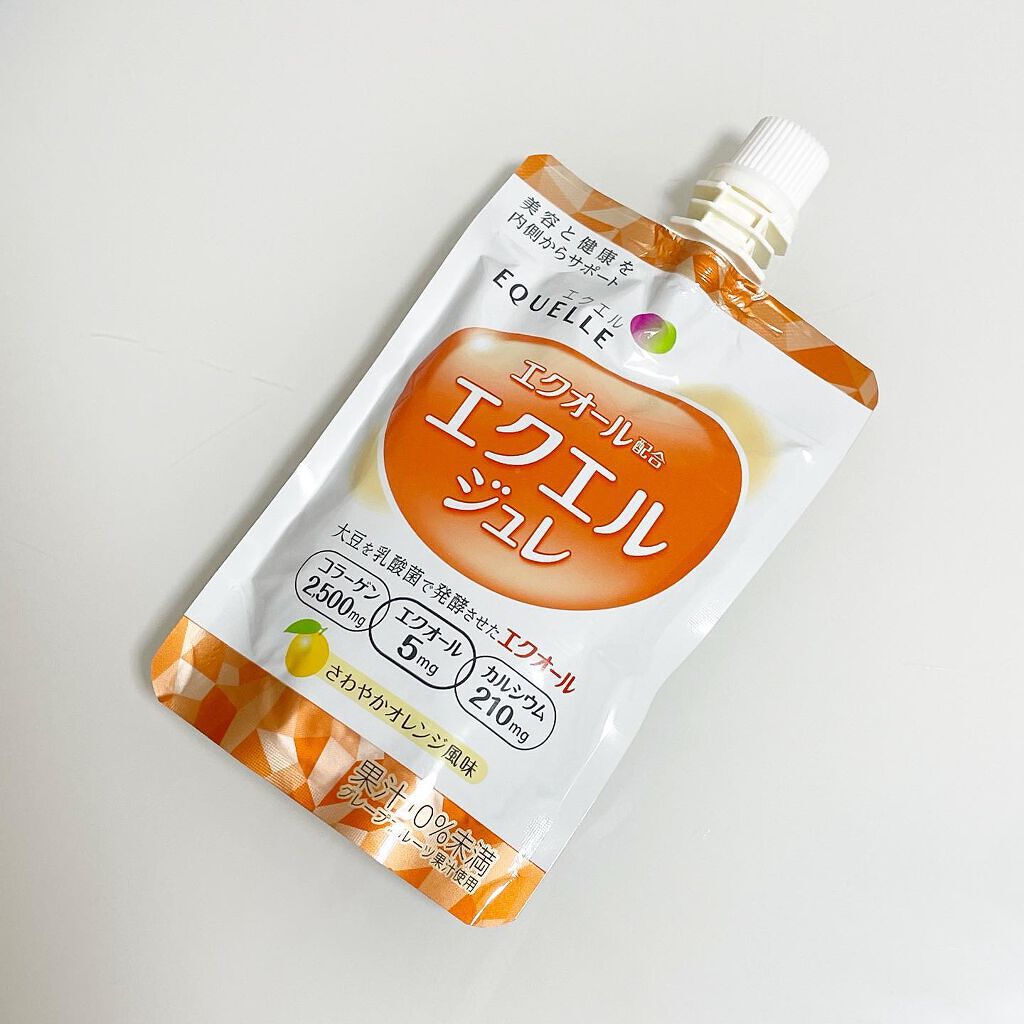 エクエル ジュレ さわやかオレンジ風味/大塚製薬/ゼリー飲料を使ったクチコミ（1枚目）