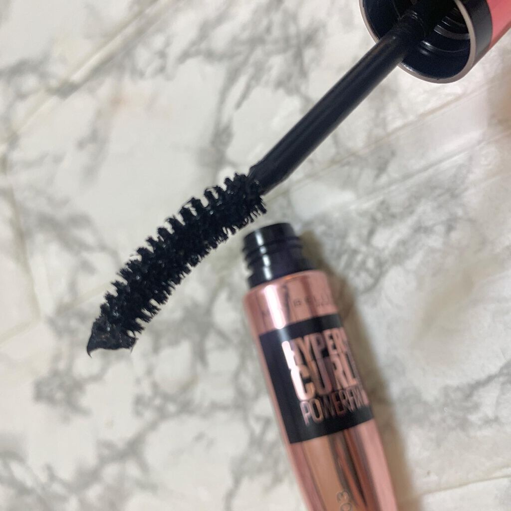 ハイパーカール パワーフィックス 01 ブラック/MAYBELLINE NEW YORK/マスカラを使ったクチコミ（3枚目）