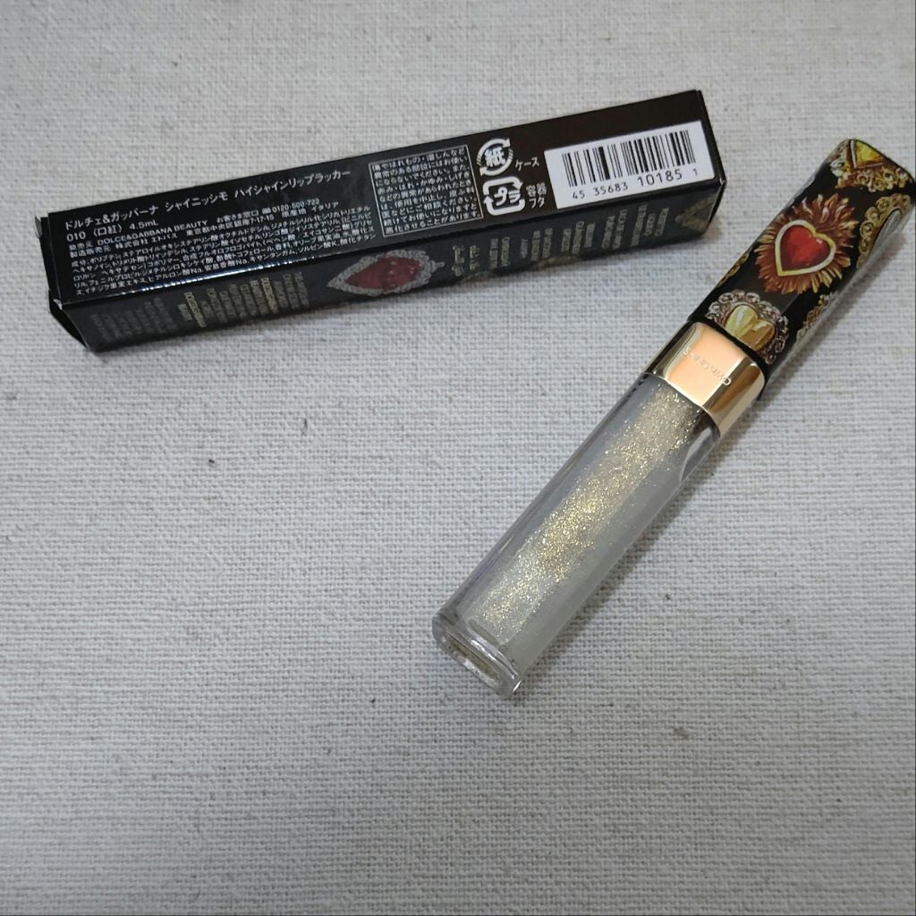 シャイニッシモ ハイシャインリップラッカー/DOLCE&GABBANA BEAUTY/口紅を使ったクチコミ(1枚目)