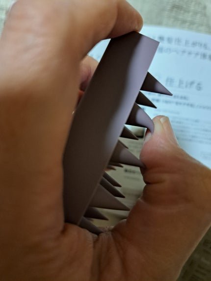 リラクシングマッサージブラシ/エトヴォス/スカルプブラシを使ったクチコミ(4枚目)