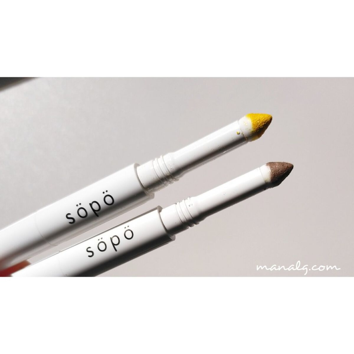 パウダー&ライナー/sopo/スティックアイシャドウを使ったクチコミ（1枚目）