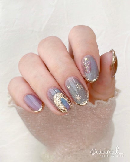 aiainail_@セルフネイル on LIPS 「本日はネイル工房の新商品WaterMagnet(ウォーターマグ..」(5枚目)