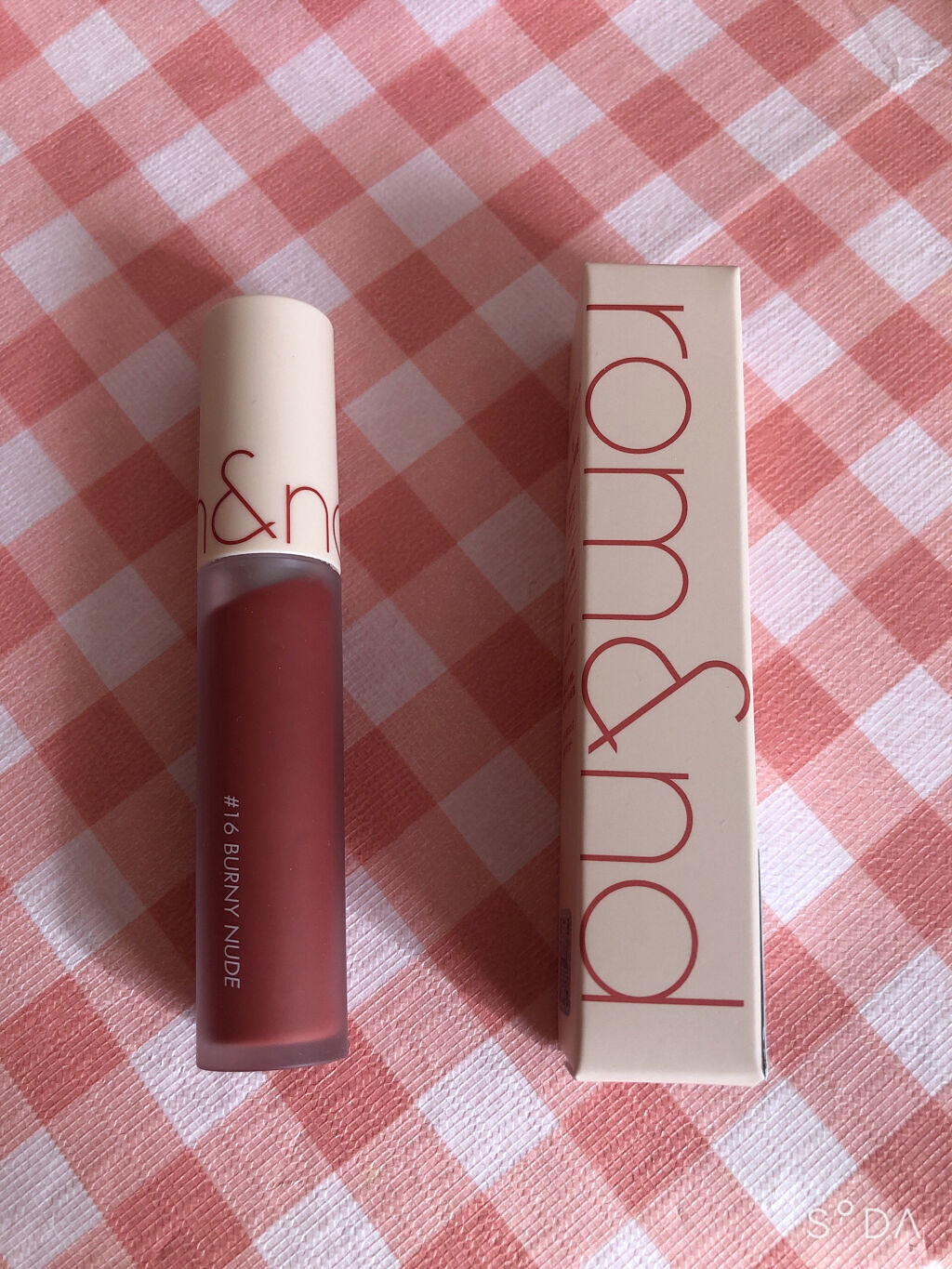 ゼロベルベットティント/rom&nd/リップティントを使ったクチコミ（1枚目）