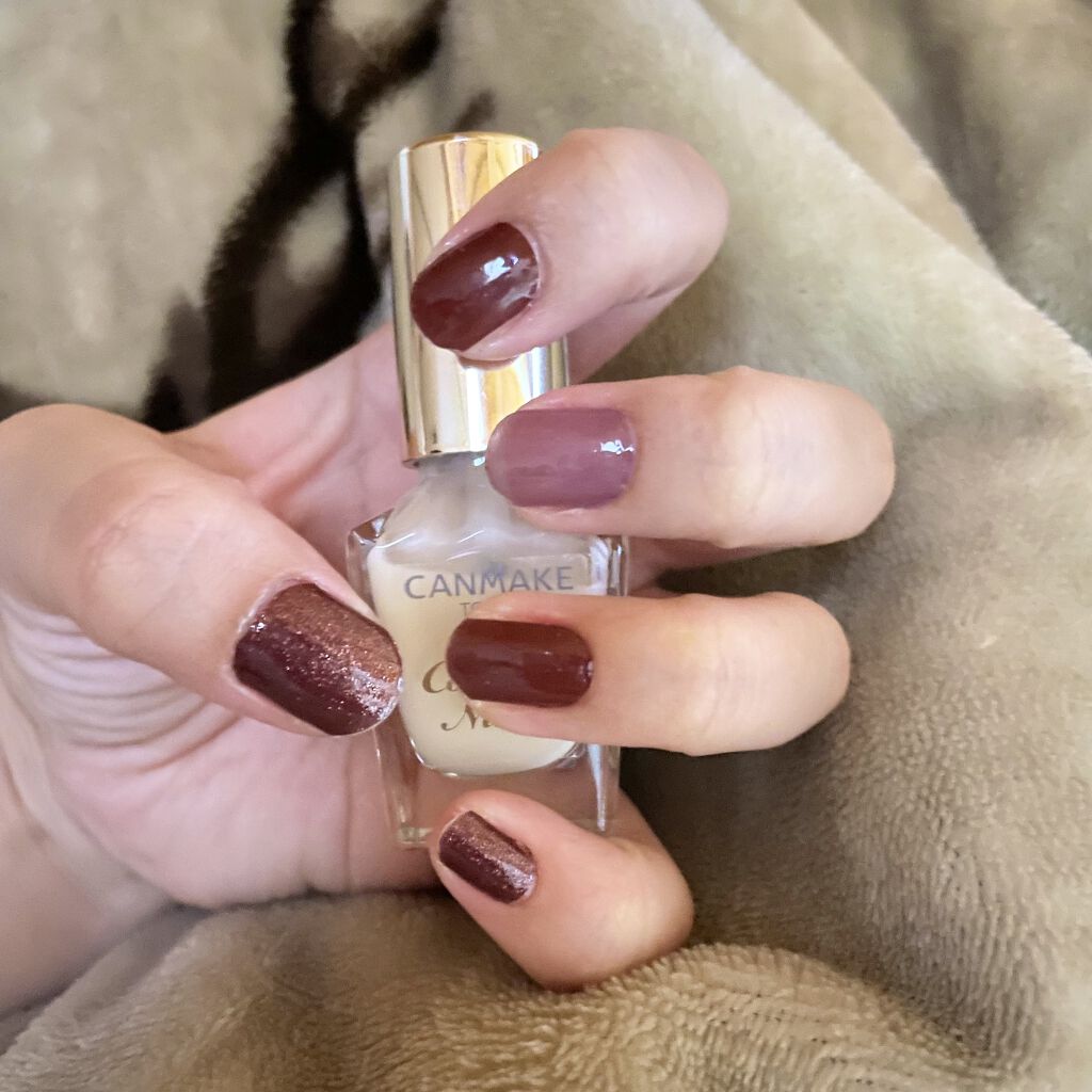 ネイルシール/Qoo10/ネイルシールを使ったクチコミ（2枚目）