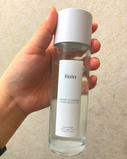 トナー;エクストラクトイット/Huxley/化粧水を使ったクチコミ(1枚目)