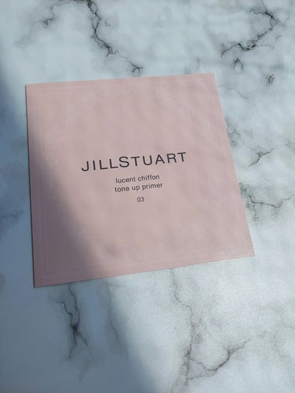 ジルスチュアート ルーセントシフォン トーンアップ プライマー/JILL STUART/化粧下地を使ったクチコミ(1枚目)