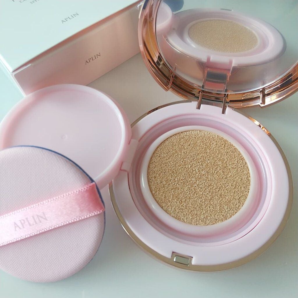 ピンクティーツリーカバークッション/APLIN/クッションファンデーションを使ったクチコミ(2枚目)