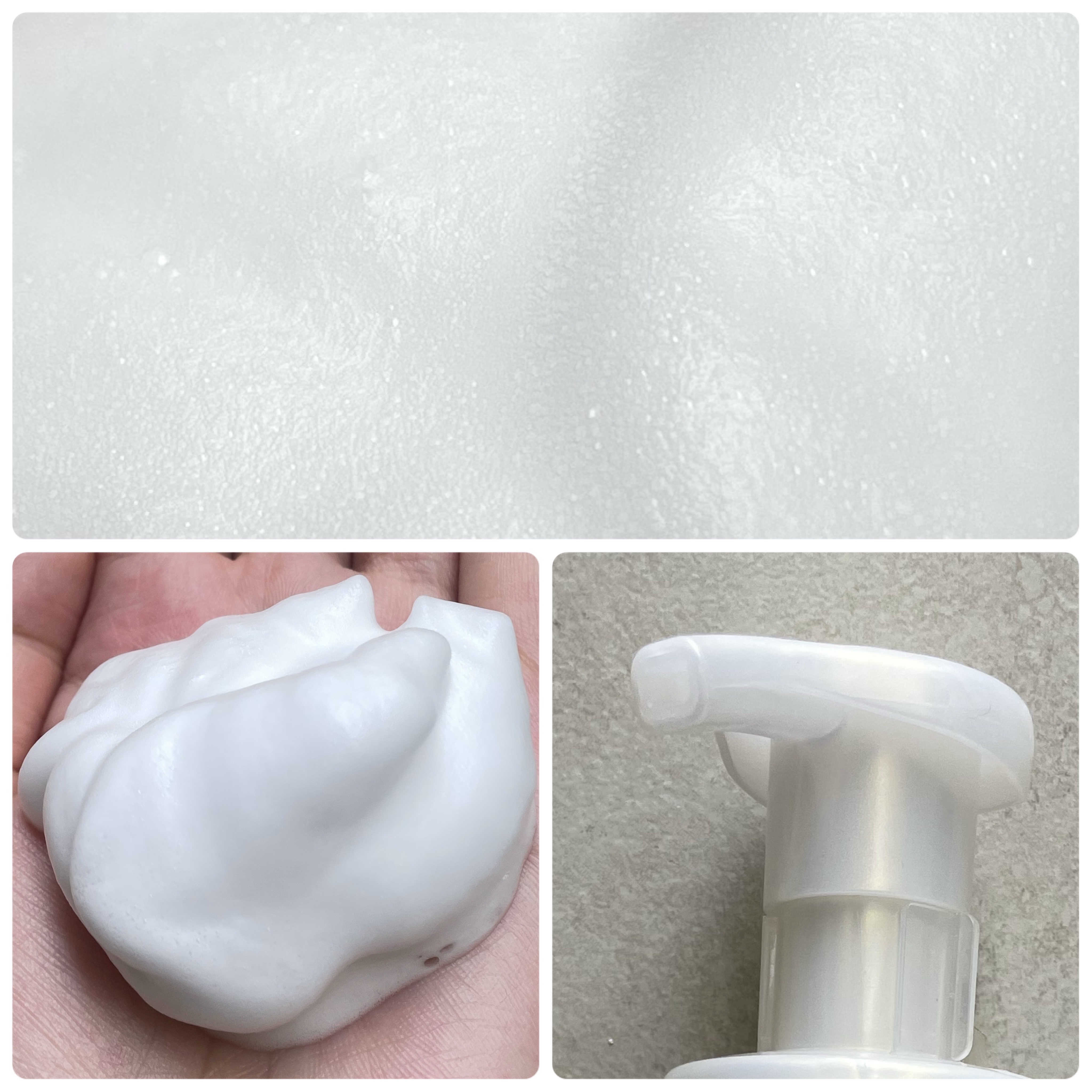 もっちりクリーミィ泡洗顔/HABA/泡洗顔を使ったクチコミ（2枚目）