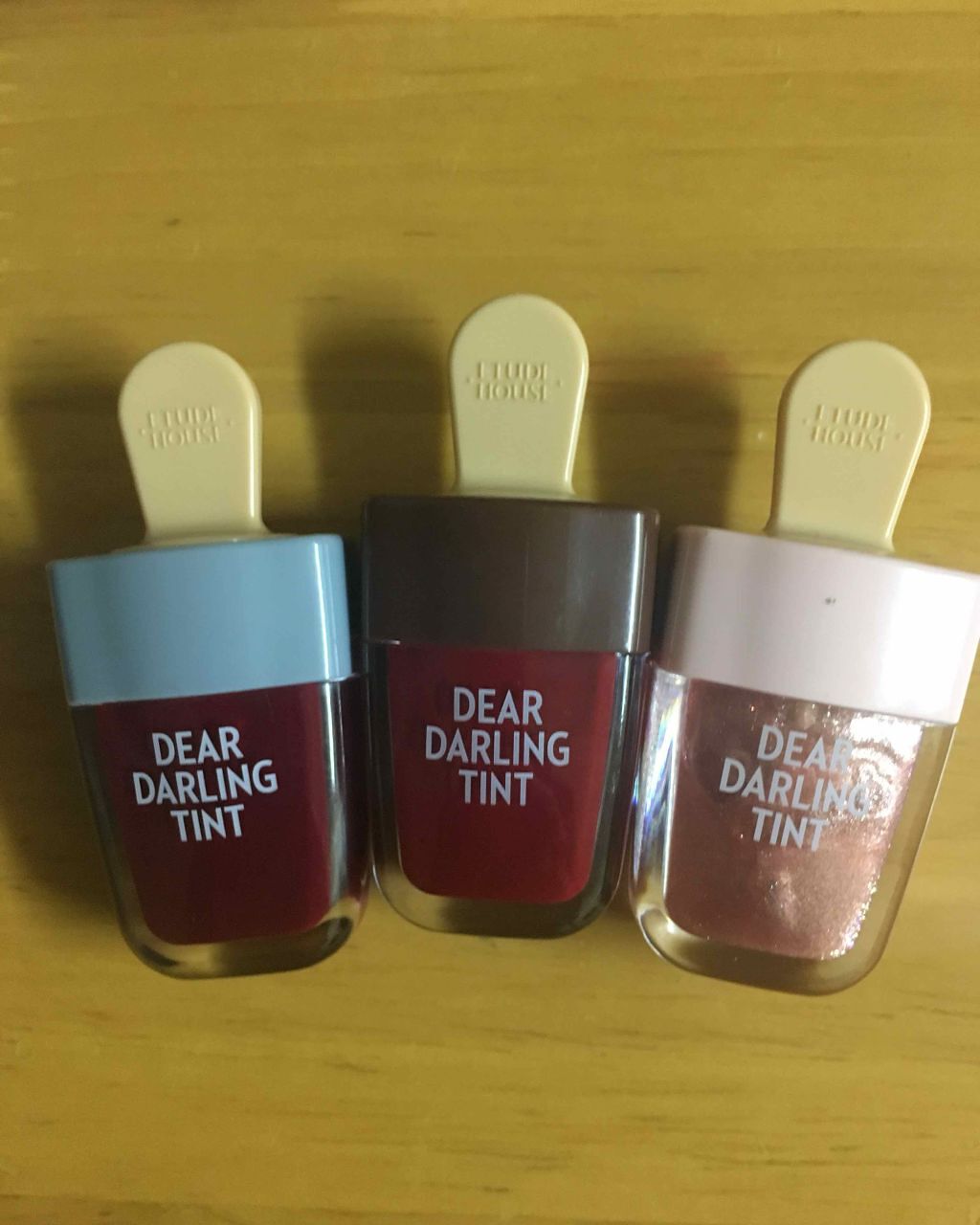 ディアダーリン ウォータージェルティント （アイスティント）/ETUDE/口紅を使ったクチコミ（1枚目）