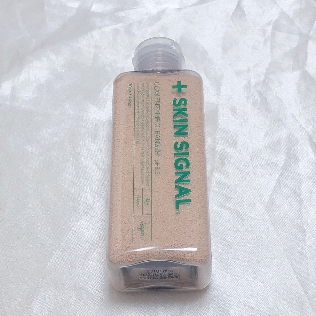 ピンククレイ酵素クレンザー/SKIN SIGNAL/洗顔パウダーを使ったクチコミ(3枚目)