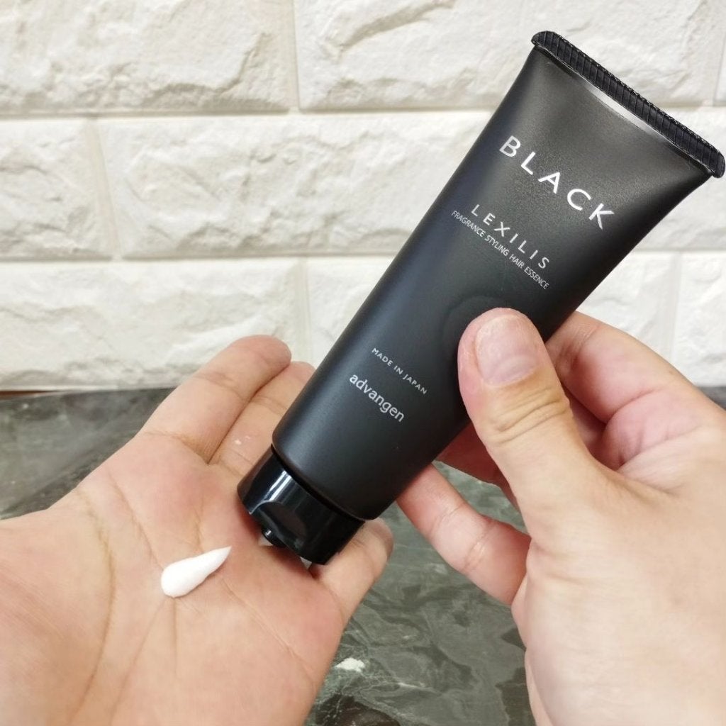 ブラック フレグランス スタイリング ヘアエッセンス/LEXILIS/アウトバストリートメントを使ったクチコミ(8枚目)