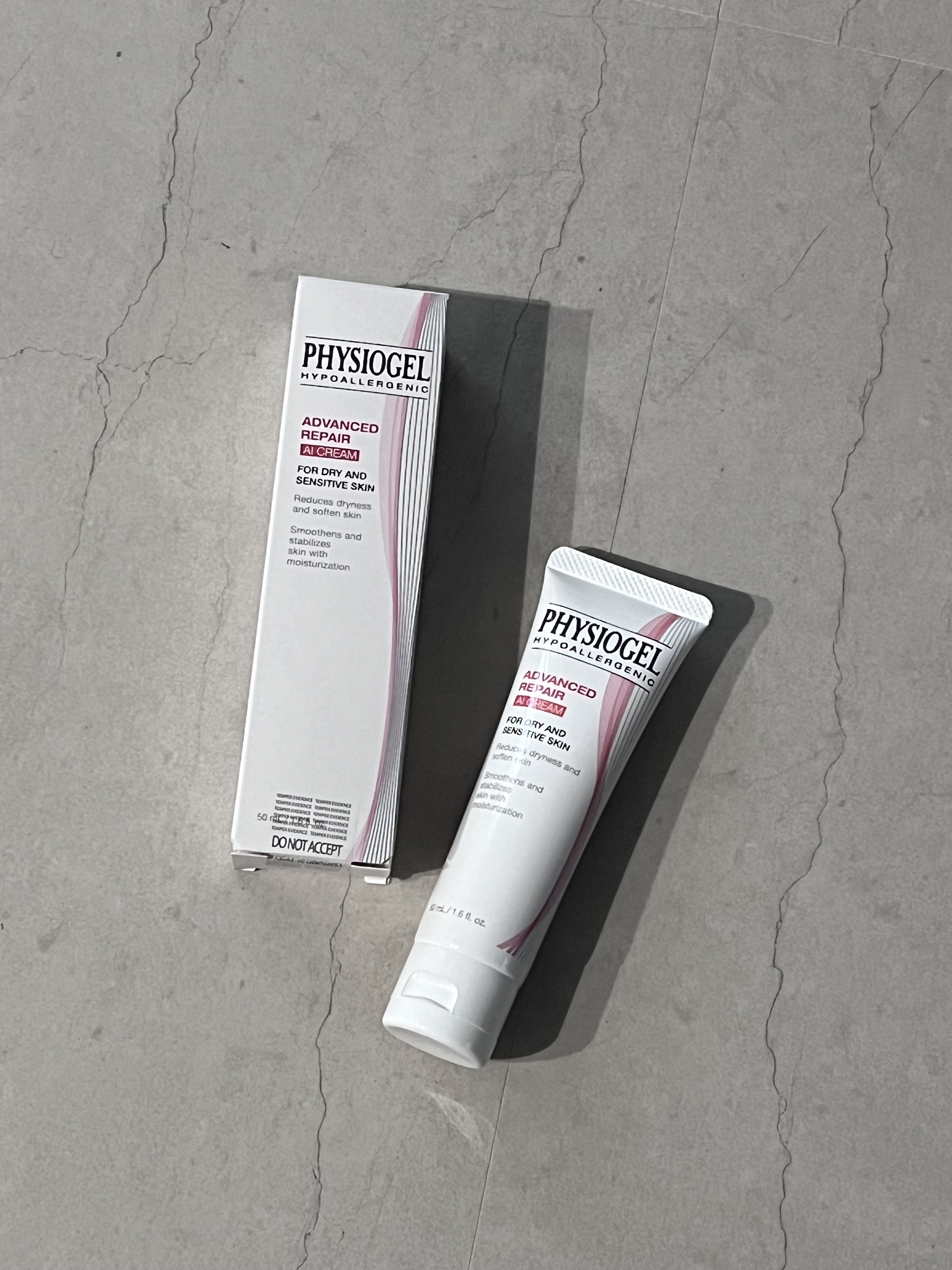 レッドスージングAIクリーム/PHYSIOGEL/フェイスオイルを使ったクチコミ（1枚目）