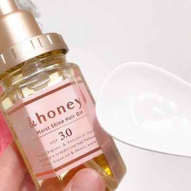 モイストシャイン ヘアオイル3.0/&honey/ヘアオイルを使ったクチコミ（3枚目）