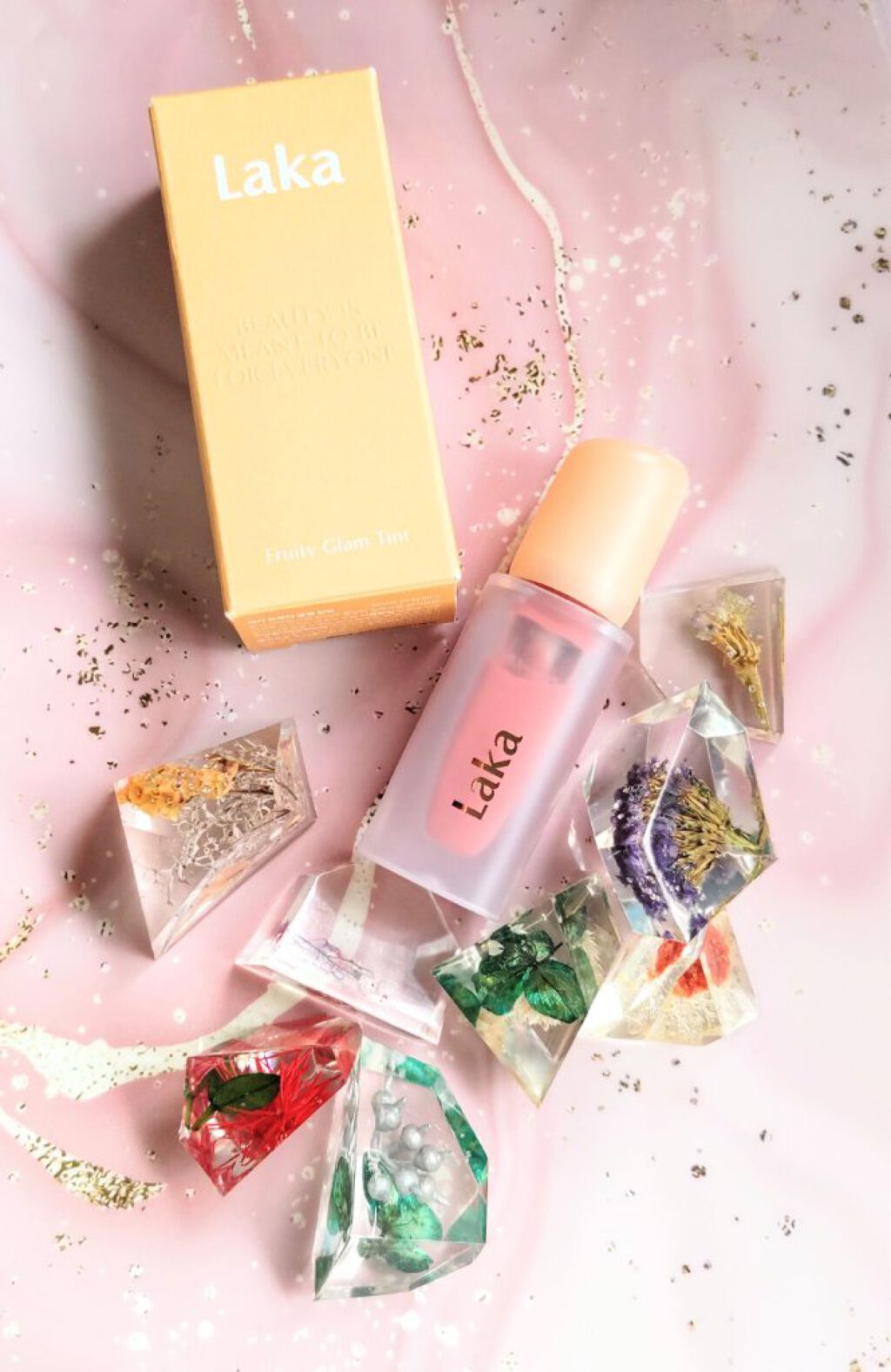 フルーティーグラムティント/Laka/リップティントを使ったクチコミ（2枚目）