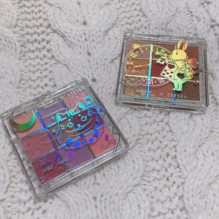 クォーツ 9色アイシャドウパレット(ドリームランドアイシャドウ)/ZEESEA/アイシャドウパレットを使ったクチコミ(10枚目)